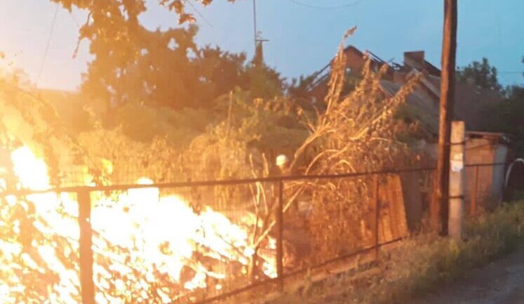 Russian occupants shelled the Kryvyi Rih district of Dnipropetrovsk region with " Urahans" and artillery