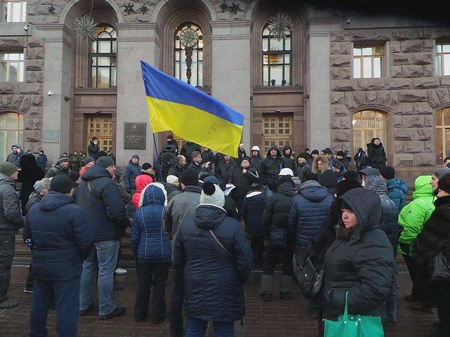 киев протест предприниматели
