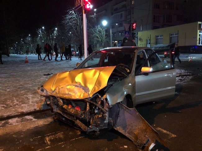 Автомобиль патрульной полиции попал в ДТП на Одесчине 02