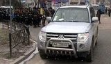 Джип наехал на гаишника, версия водителя - "сам ударился". ФОТО