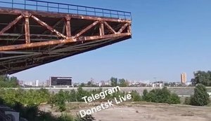 The derelict and ruined ’Shakhtar’ stadium in occupied Donetsk. VIDEO