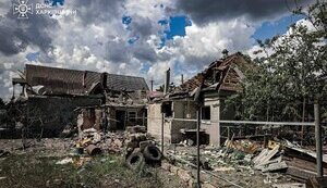 7 людей постраждали через удар КАБів по передмістю Харкова, є руйнування. ФОТОрепортаж