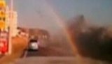 Землетрясение в Японии: Первый удар цунами записанный авторегистратором. ВИДЕО.
