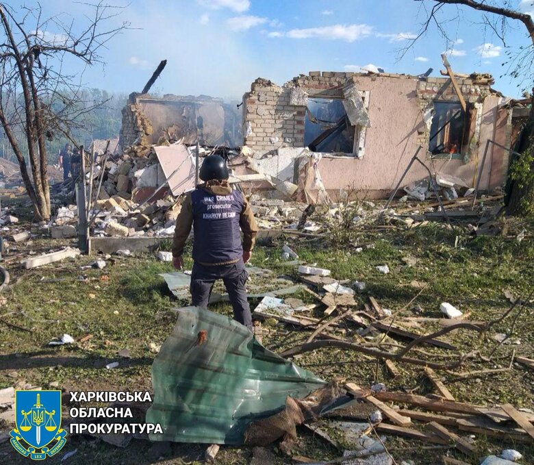 Наслідки обстрілів Купʼянщини 5 травня