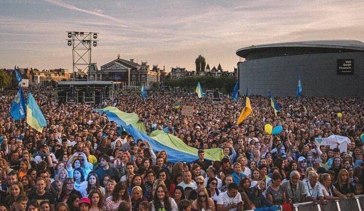 В Амстердаме на благотворительном телемарафоне в поддержку Украины собрали 2,3 млн грн. ФОТОрепортаж