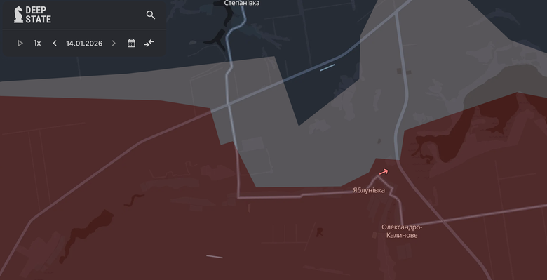 Ворог просунувся поблизу Залізнянського, Яблунівки та у Степногірську