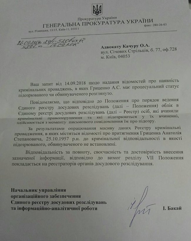Гриценко подав до суду на БПП і нардепа Бригинця 02