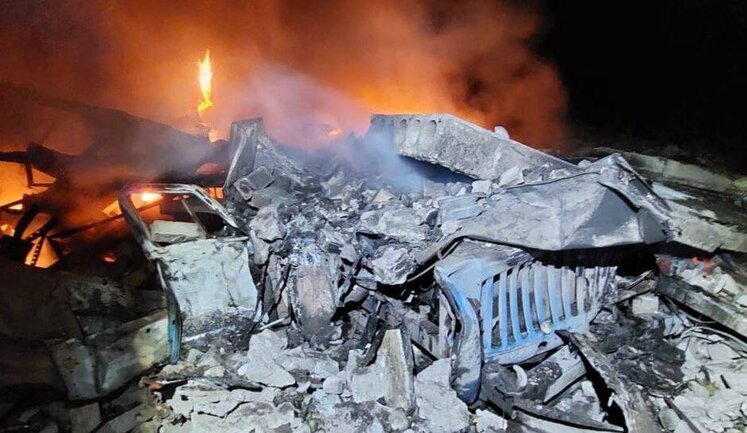 6 "Shahed" UAVs were shot down over Dnipropetrovsk region at night, there is hit in Kryvy Rih, - RMA. PHOTOS