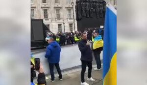 В цей важкий момент я ще більше пишаюся, що я українець, - футболіст Шевченко виступив під час акціїї в Лондоні. ВIДЕО