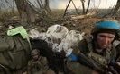 українські воїни боронять позицію