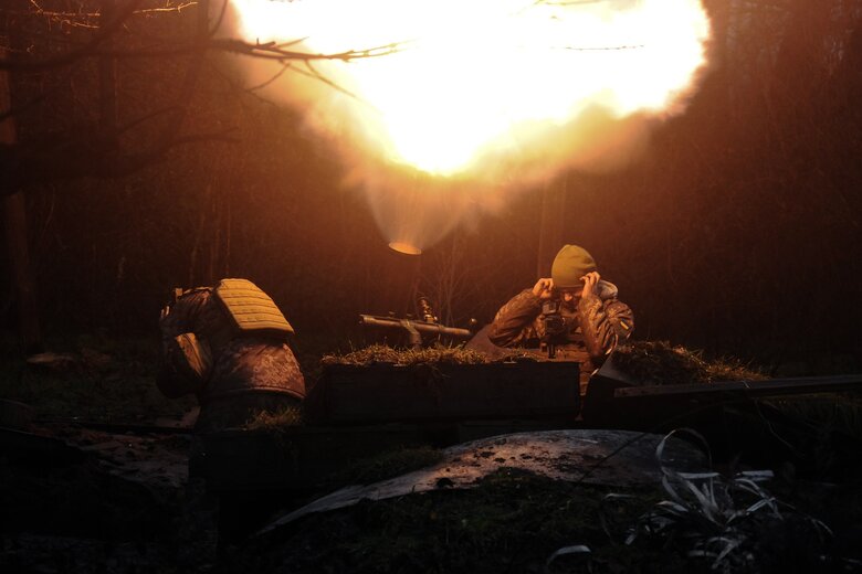 Фоторепортаж із позицій мінометників 93-ї бригади Холодний Яр у районі Соледара 03