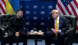 Зеленський розпочав зустріч із Трампом на полях саміту НАТО. ПРЯМА ТРАНСЛЯЦIЯ