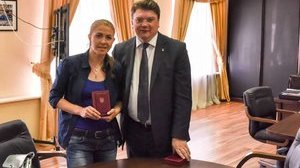 Биатлонистка Джима награждена орденом "За заслуги" II степени. ФОТО