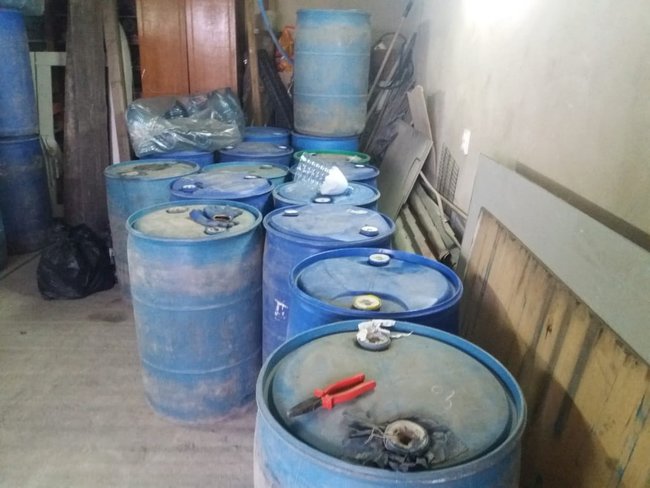 Велику партію спирту вартістю 1,47 млн ​​грн вилучено з незаконного обігу на Волині 04