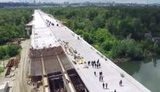 Кличко показав хід будівництва Подільсько-Воскресенського моста: Робимо все, щоб до кінця року запустити через нього автомобільний рух. ВIДЕО