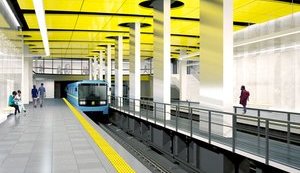 Опубликованы проекты станций метро на Виноградаре: хай-тек с шумоизоляцией. ФОТОрепортаж