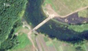 Russians build fifth pontoon crossing over Seym in Kursk region - media. SATELLITE PHOTOS