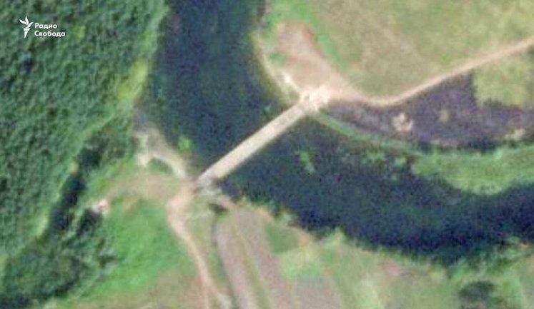 Russians build fifth pontoon crossing over Seym in Kursk region - media. SATELLITE PHOTOS