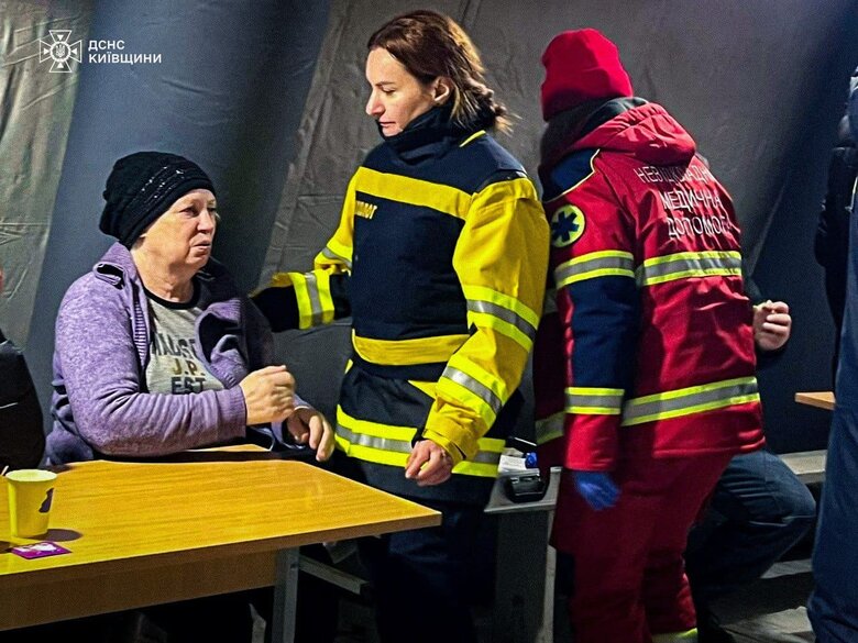 Обстріл Київщини 24 січня