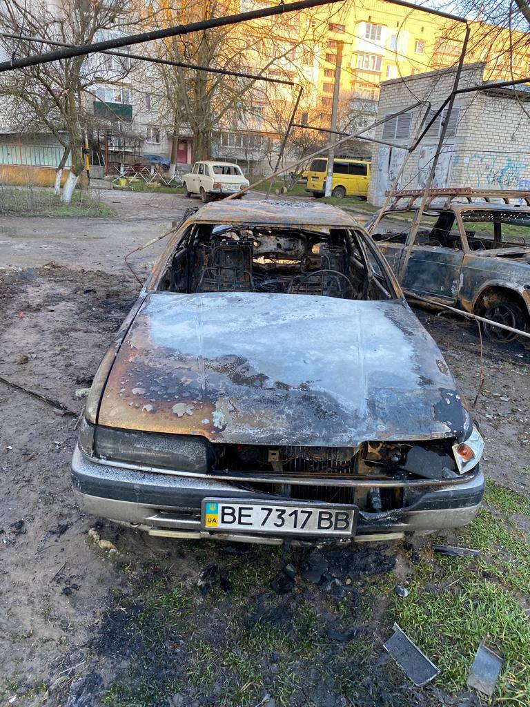 Наслідки ворожих обстрілів Очакова 02