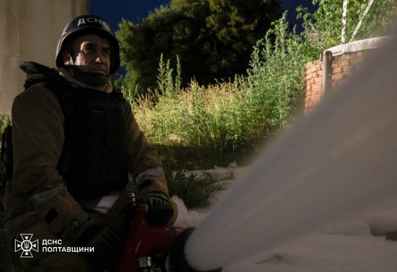 Пожежа на Полтавщині