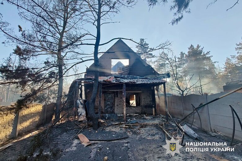 Consequences of shelling in Donetsk region on 2 May