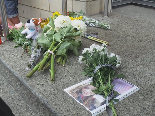 Акція памяті жертв катастрофи MH-17 відбулася під посольством Нідерландів у Києві 05
