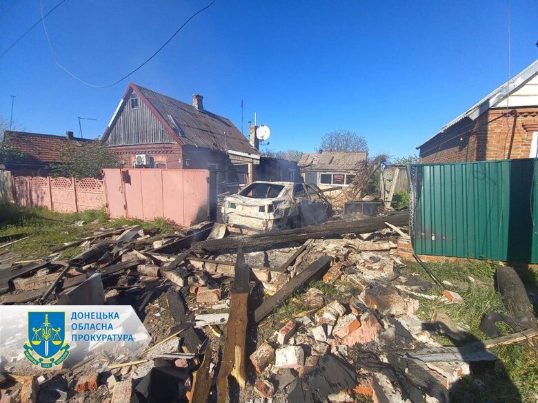 Двое мирных жителей погибли, девять получили ранения вследствие российских обстрелов на Донетчине 01