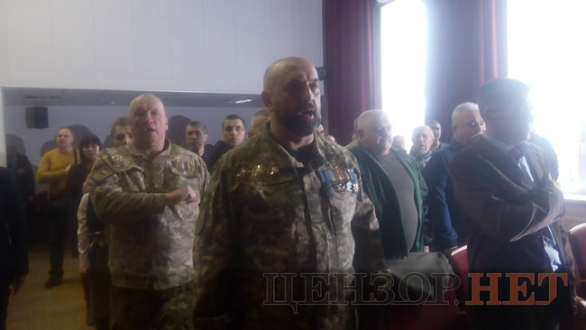 Зїзд партії Воїни АТО висунув кандидатом у президенти полковника Кривоноса 02