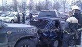 Тяжелый выходной: в субботу, в День Соборности, автолюбители "собирались" большими компаниями. ФОТОрепортаж