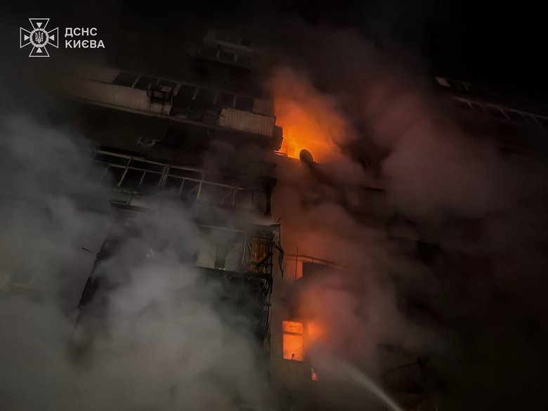 Київ після обстрілу 26 жовтня