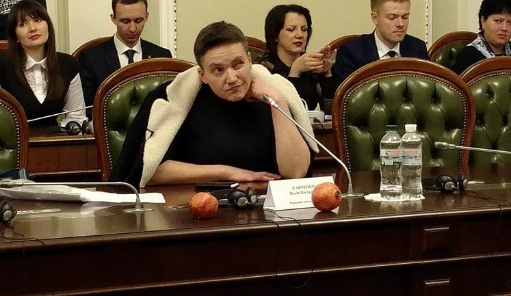 Prosecutor general says MP Savchenko tried to recruit Ukrainian servicemen for terrorist attacks. PHOTOS