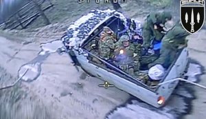 Дрони батальйону "SIGNUM" підсмажили 13 окупантів у Серебрянському лісі. ВIДЕО