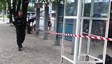 В центре Донецка ищут бомбы: работают сотрудники милиции и кинологи. ФОТОрепортаж