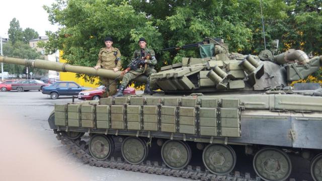 россия донбасс танки