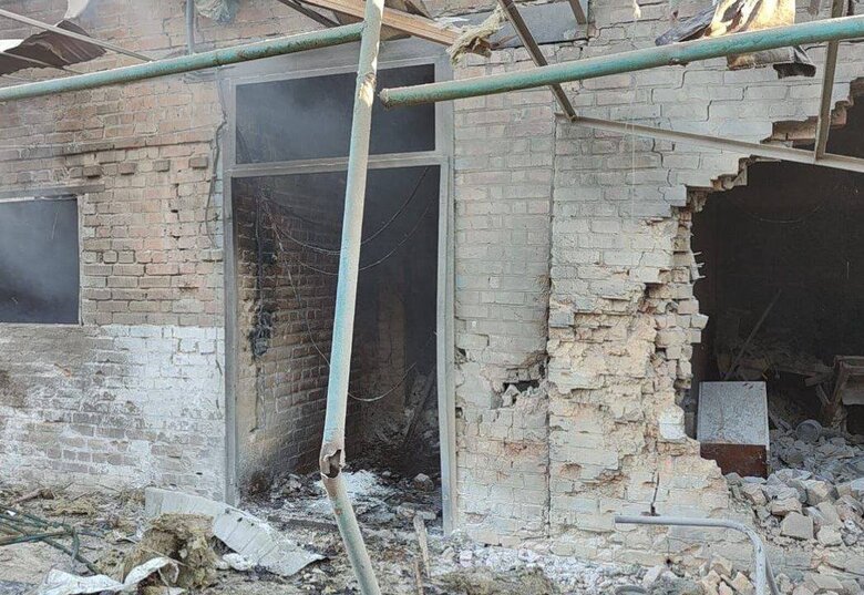 Наслідки обстрілів Нікополя