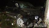 На Чернігівщині 18-річна водійка Audi влетіла в будинок: два її пасажири загинули. ВІДЕО+ФОТОрепортаж