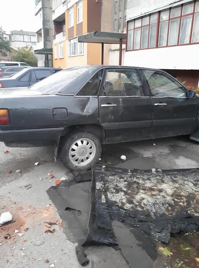 Toppled trees and damaged cars: State Emergency Service liquidating storm aftermath in Lviv and region 05