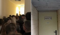 Студентів КНУ нібито не пустили в укриття під час повітряної тривоги