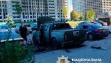 Зранку в Подільському районі зафіксовано підрив позашляховика.