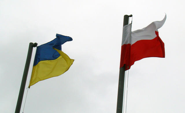 украина авиация польша самолет учения истребитель полет