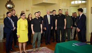 Зеленський зустрівся з представниками оборонних компаній США