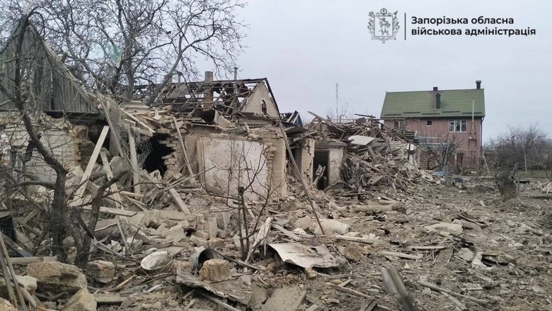 Vilnyansk after the strike