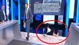 Российская пропагандистка Стриженова сломала руку во время эфира о Голодоморе в Украине:"За что еще мы должны покаяться?". ВИДЕО