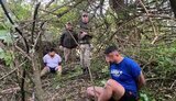 Двое ливанцев-нелегалов задели сигнальную мину пограничников и прыгнули в Западный Буг, но мощное течение вернуло их в Украину. ФОТО