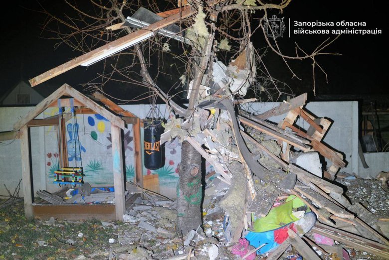 Запоріжжя після обстрілу 2 листопада