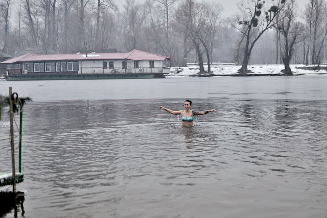 крещение в купание проруби