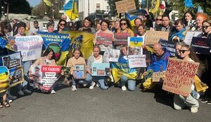 Rally in support of captured and missing defenders of Mariupol was held in Kyiv. PHOTOS
