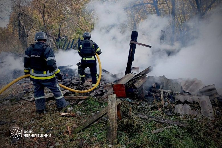 Наслідки ударів по Чернігівщині: РФ била бандеролями та БпЛА