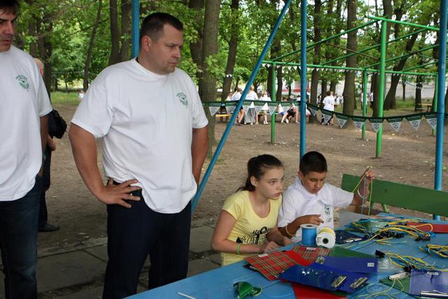 дети лагерь укропчик